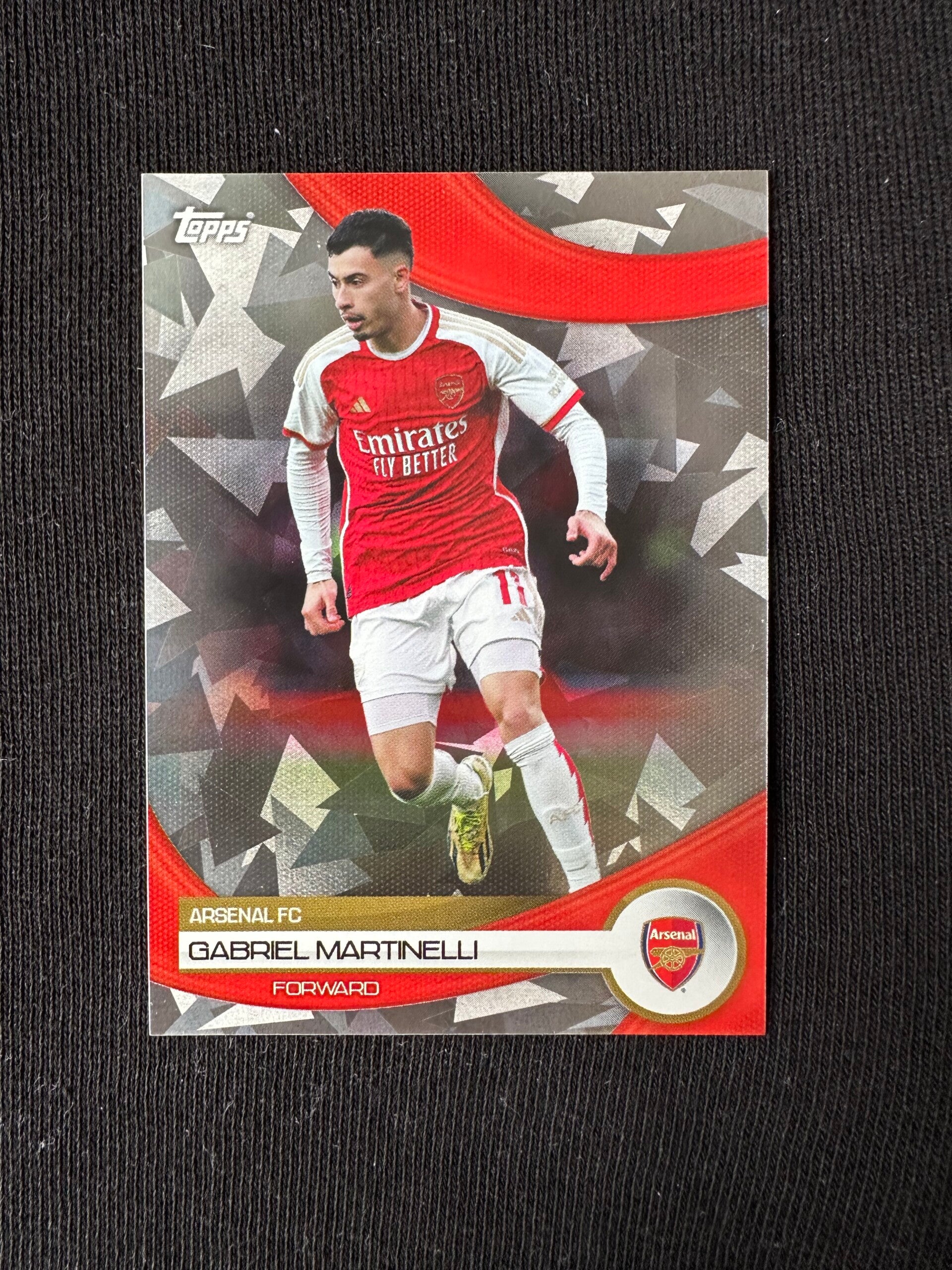Gabriel Martinelli Topps Team Set 2023/24 Icy Foil #20