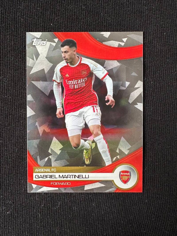 Gabriel Martinelli Topps Team Set 2023/24 Icy Foil #20