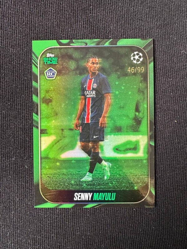 Senny Mayulu /99 Rookie Topps ShowTime 2025 ShowCase PSG