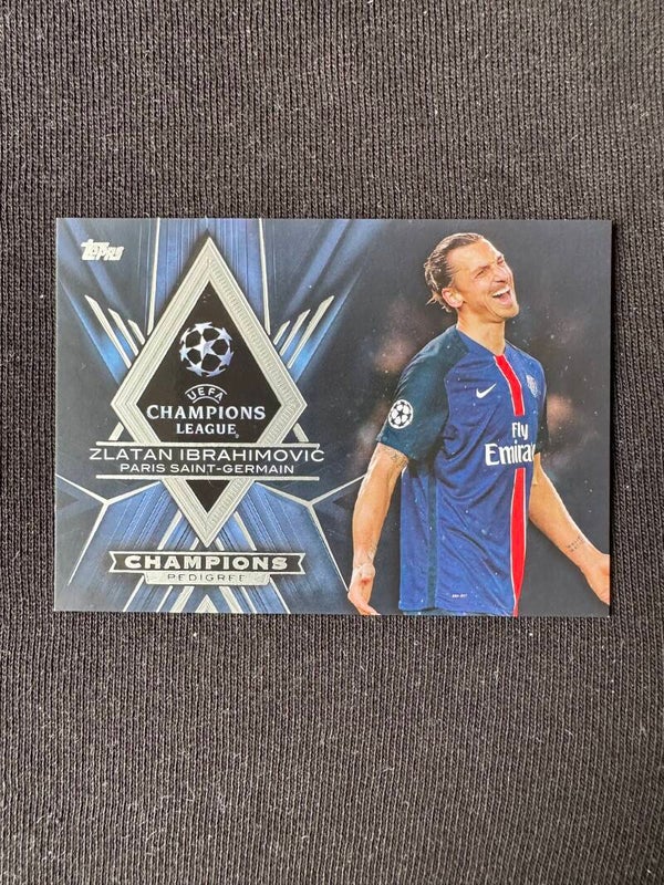 Zlatan Ibrahimović Topps UEFA CL 2016 Champions Pedigree #CPZI PSG