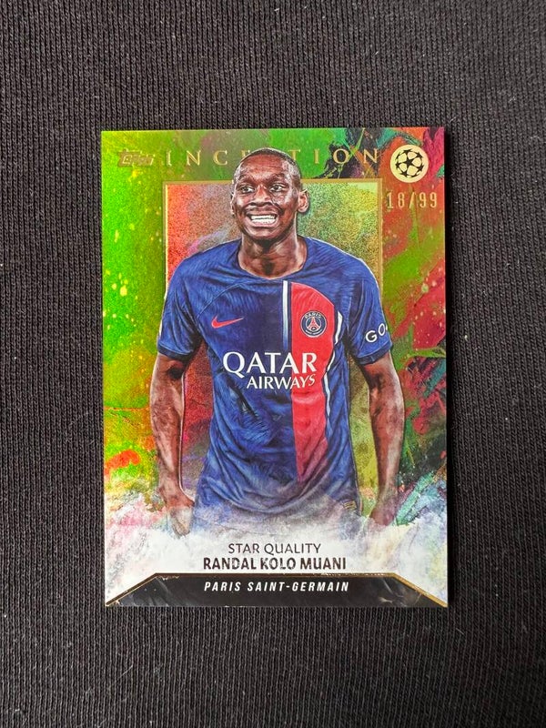 Randal Kolo Muani /99 Topps Inceptions 2024 Star Quality #68 PSG