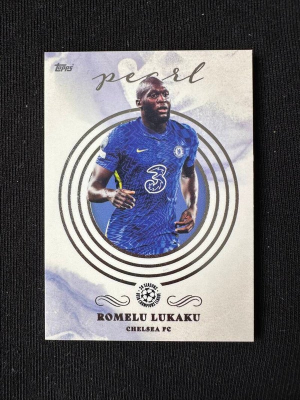 Romelu Lukaku Topps Pearl UEFA Champions League 2022