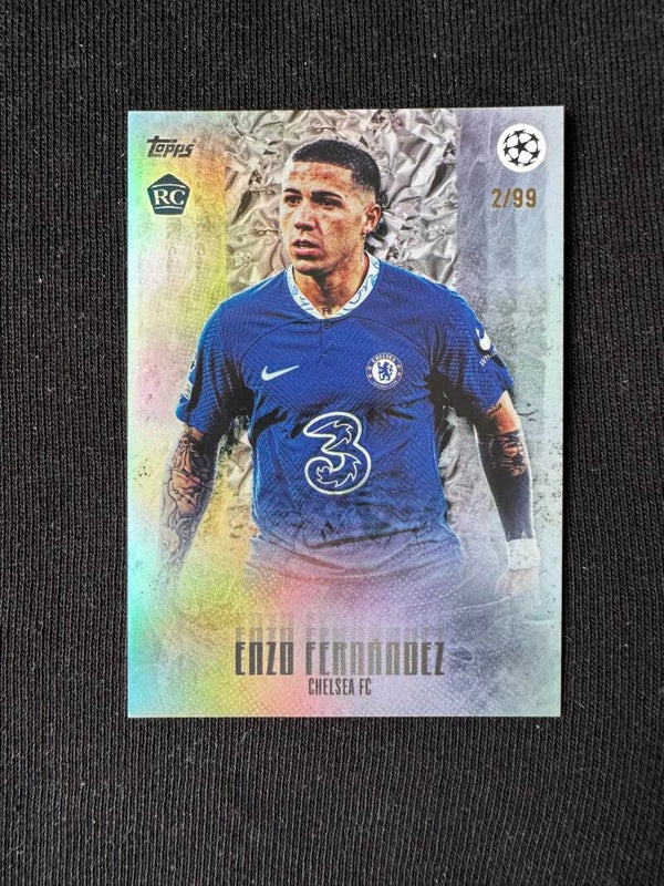 Enzo Fernández Rookie /99 Topps UEFA Champions League 2023