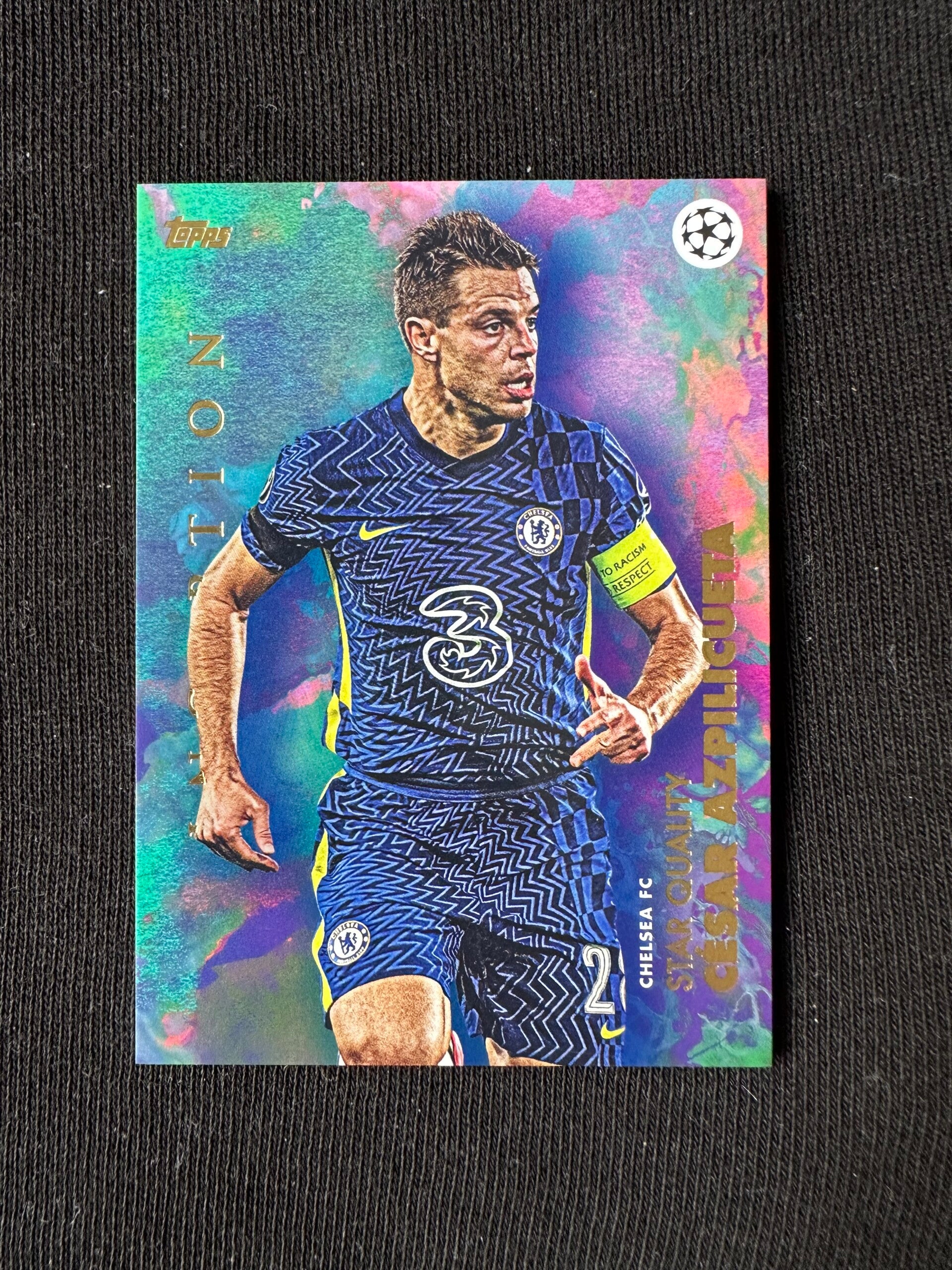 César Azpilicueta Topps Inception UEFA CL 2022 Star Quality