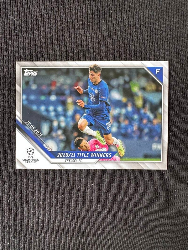 Title Winners Topps UEFA Champions League 2021/22 -Harvetz 29.5.2021 #102