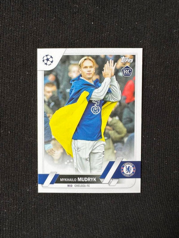 Myhailo Mudryk Rookie Topps UEFA CC 2022/23  #52
