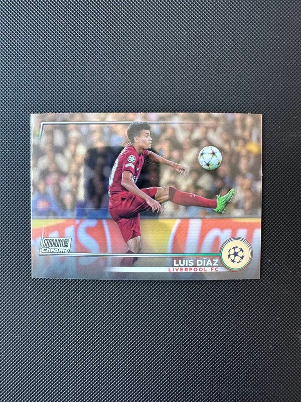 Luis Díaz Topps Stadium Club Chrome UCL 2023 #75
