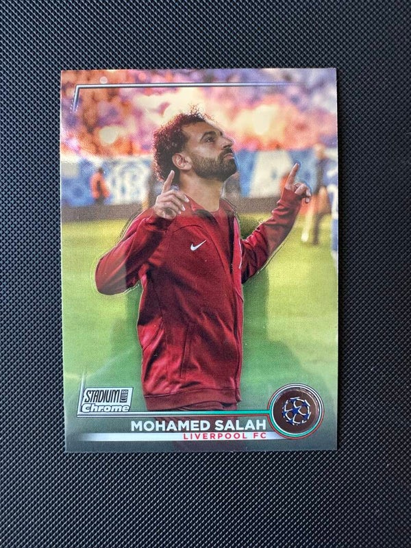 Mohamed Salah Topps Stadium Club Chrome UCL 2023 #11