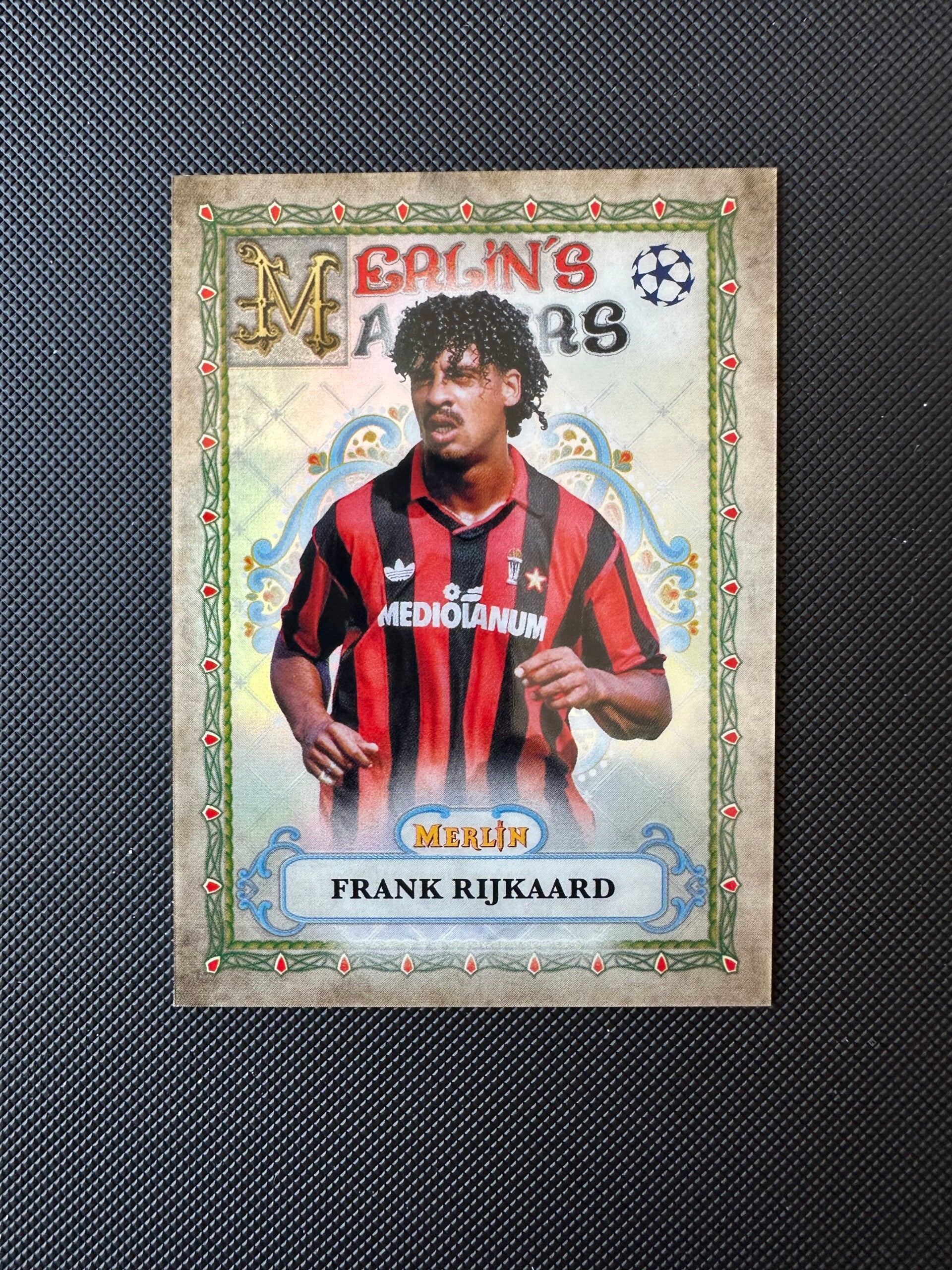Frank Rijkaard Topps Merlin 2023 Merlins Masters #MM-12 MILAN
