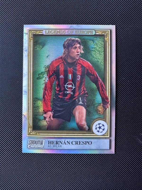 Hernan Crespo Topps Stadium Club Chrome 2023 Legends of Europe #LE-CH