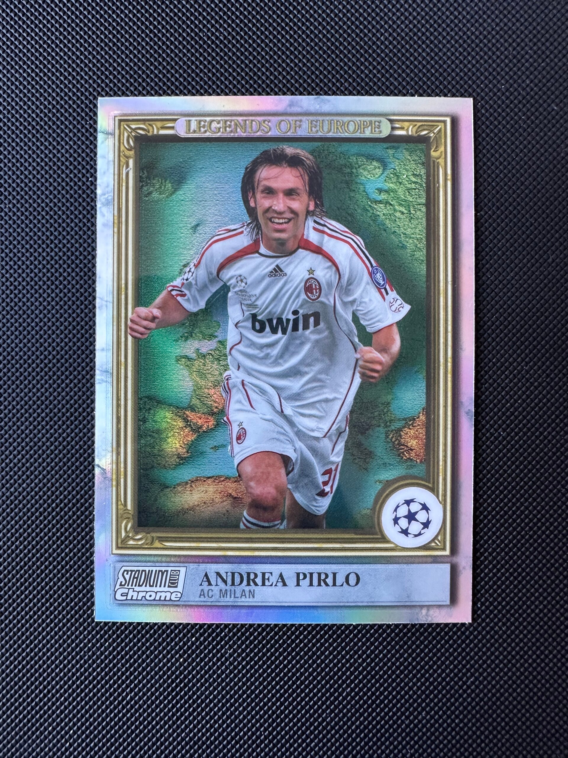 Andrea Pirlo Topps Stadium Club Chrome 2023 Legends of Europe #LE-AP MILAN