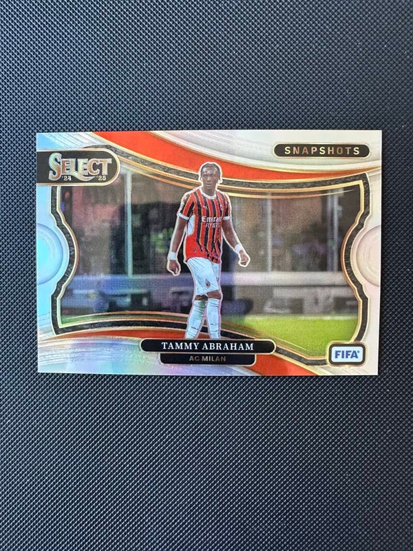 Tammy Abraham Panini Select Fifa 2024/25 Snapshots- Prizm #21 MILAN