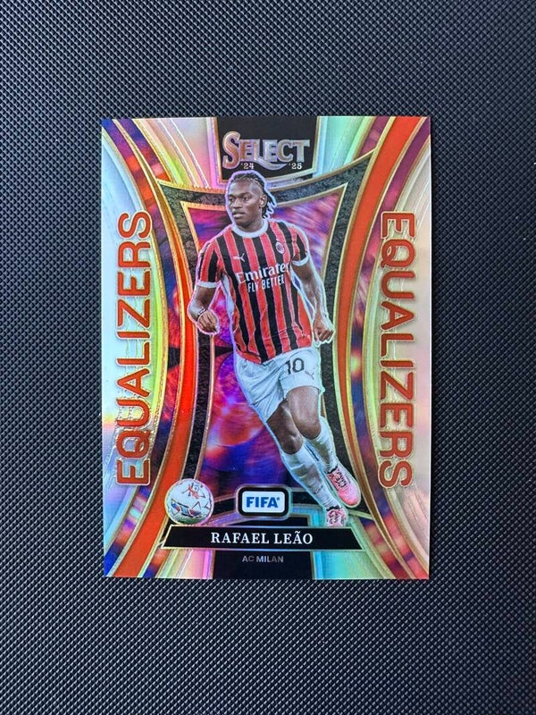 Rafael Leao Panini Select Fifa 2024/25 Equalizers- Prizm #16 MILAN