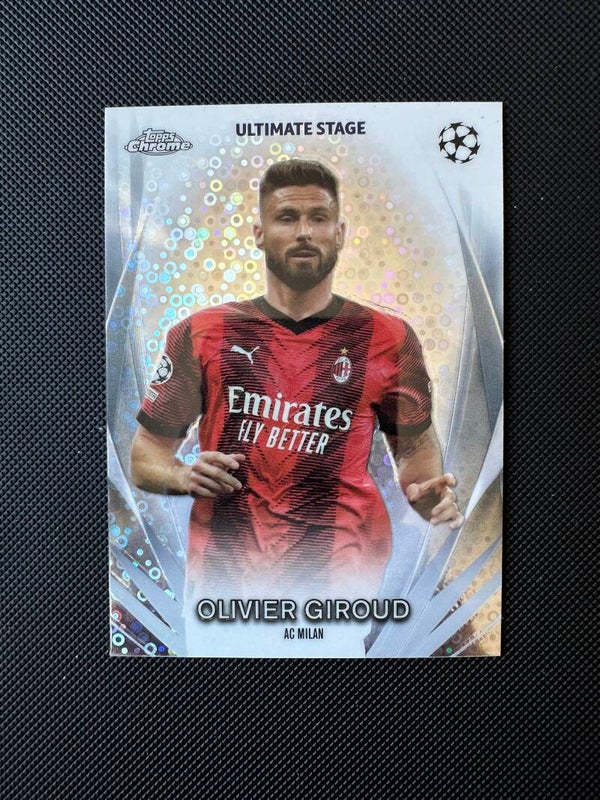 Olivier Giroud Topps Chrome 2024 UItimat Stage #USC-2