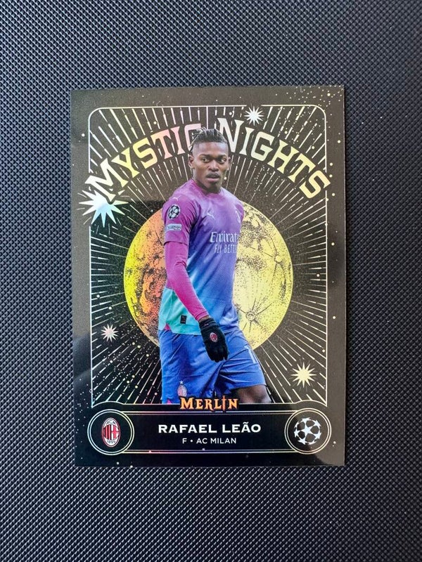 Rafael Leao Topps Merlin 2024 Mystic Nights #MN-9 MILAN