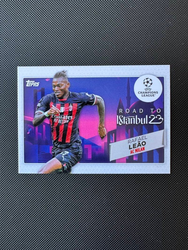 Rafael Leao Topps UEFA CC Road To Istanbul 2023 #RF-1