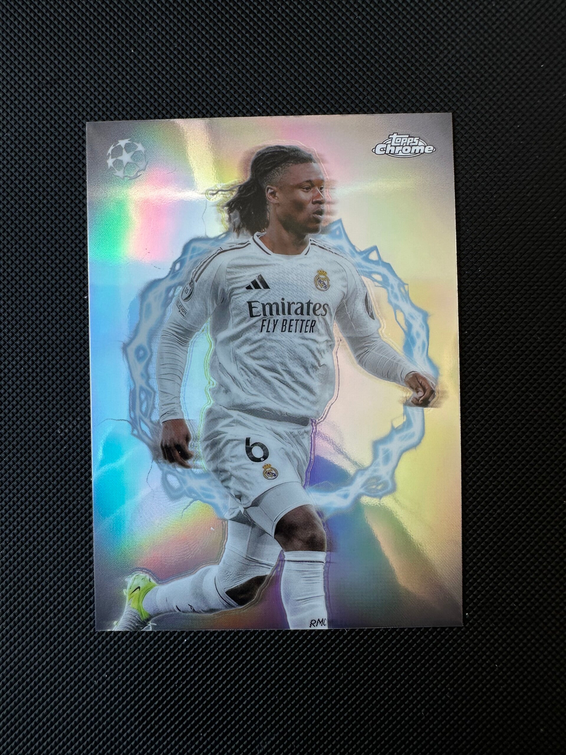 Eduardo Camavinga Topps Chrome UEFA CC 2024/25 Circle Of Power #CP-17 REAL MADRID