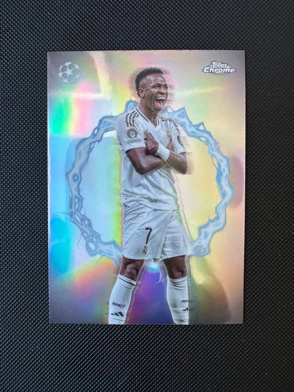 Vini Jr. Topps Chrome 2025 Circle Of Power Refractor #CP-28