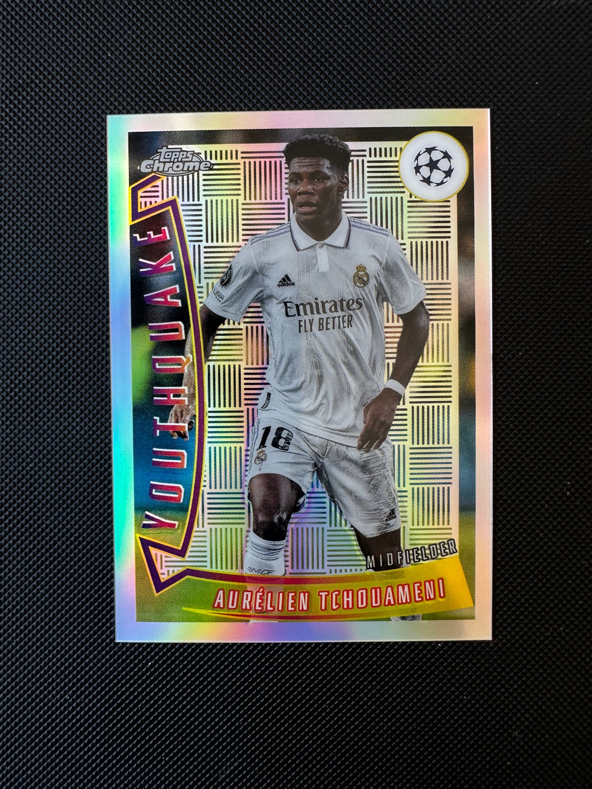 Aurelien Tchouameni Topps Chrome 2023 Youthquake #YQ-39 REAL MADRID