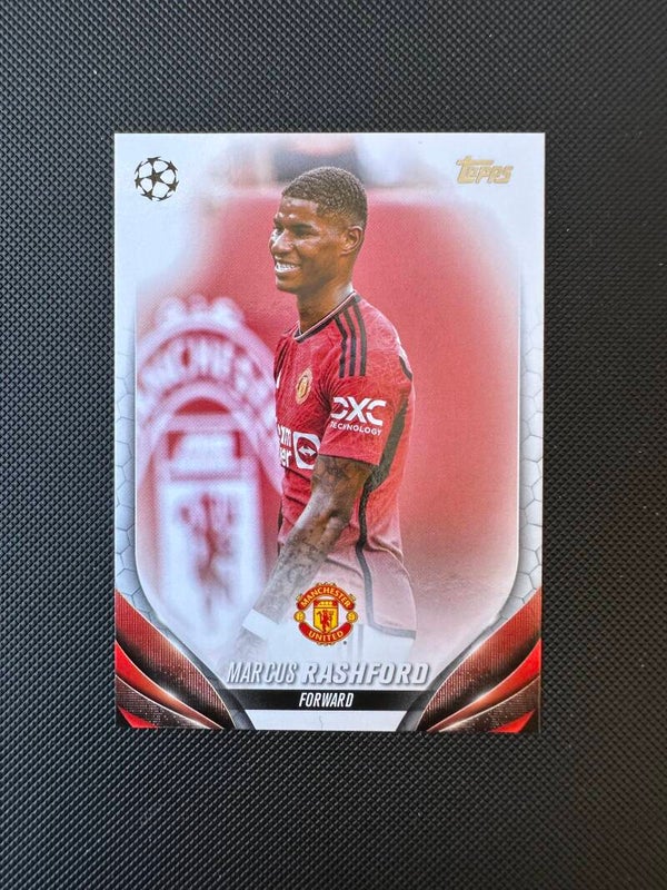 Marcus Rashford Topps UEFA Club Competitions 2024 #16 MAN. UTD.