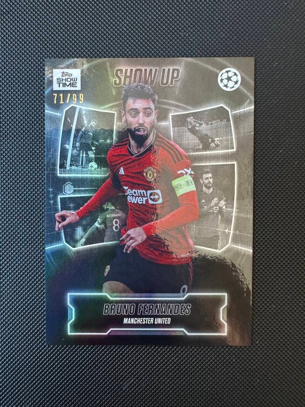 Bruno Fernandes /99 Topps Show Time 2024 Show Up MAN. UTD.