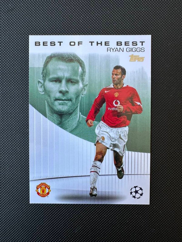 Ryan Giggs Topps UCC 2025 Best Of The Best #BOTB-13 MAN. UTD.