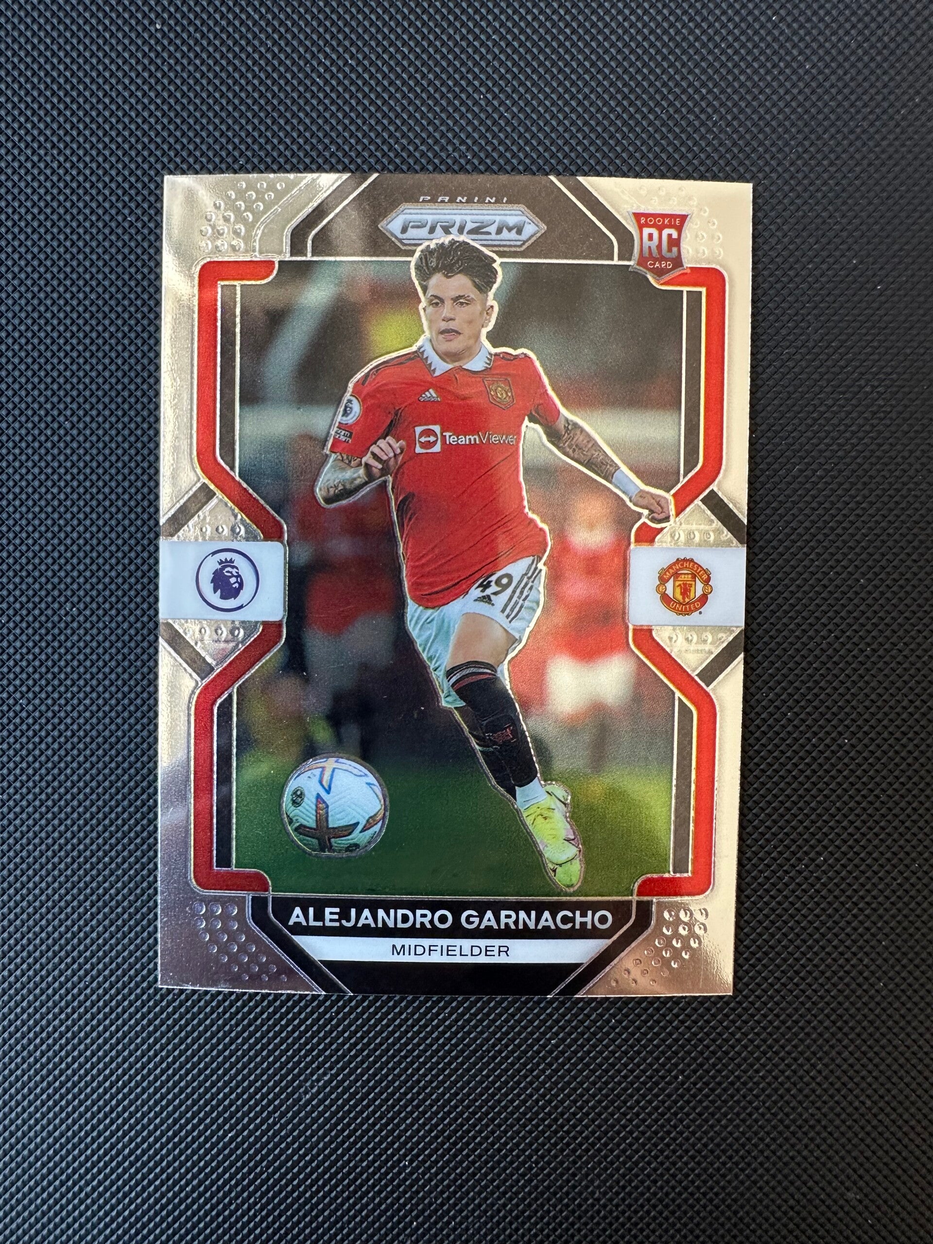 Alejandro Garnacho Rookie Panini Prizm Premier League 2022/23 #90 MAN. UTD.