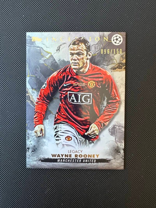 Wayne Rooney /150 Topps Inception 2023 Legacy MAN. UTD.