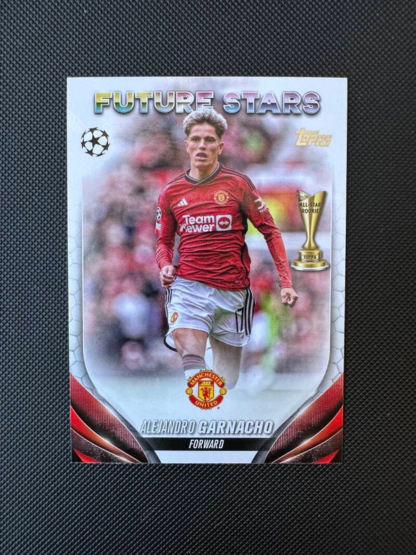 Alejandro Garnacho Topps UEFA CC 2024 Future Stars #115 MAN. UTD.