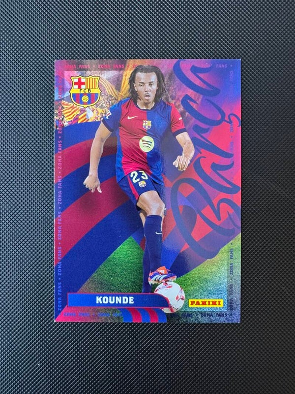 Kounde Panini Club FC Barcelona 2024/25 Zona Fans #33