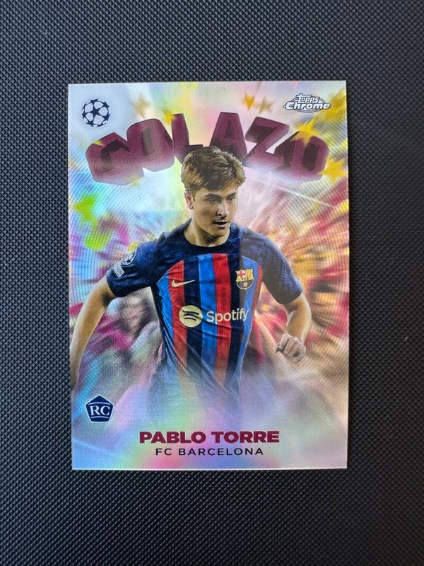 Pablo Torre Rookie Topps Chrome 2023 Golazo Refractor #G-11