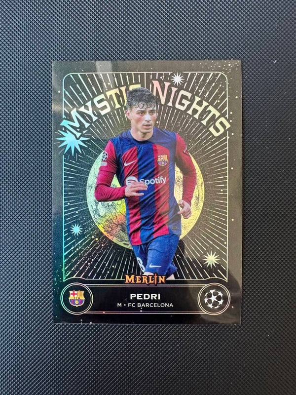 Pedri Topps Merlin 2024 Mystic Nights #MN-6