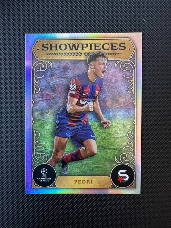 Pedri Topps SuperStars 2023 Showpieces Refractor #SP-8