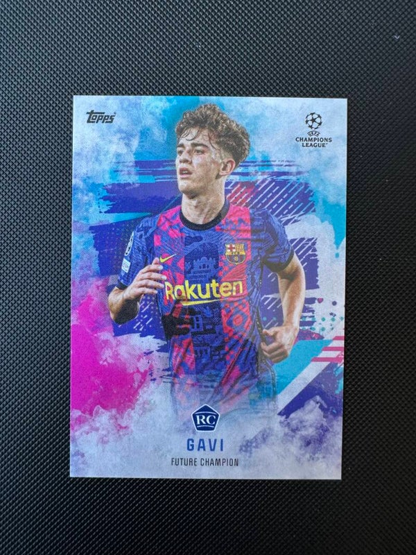 Gavi Rookie Topps Mason Mount UEFA CL 2022 Future Champion