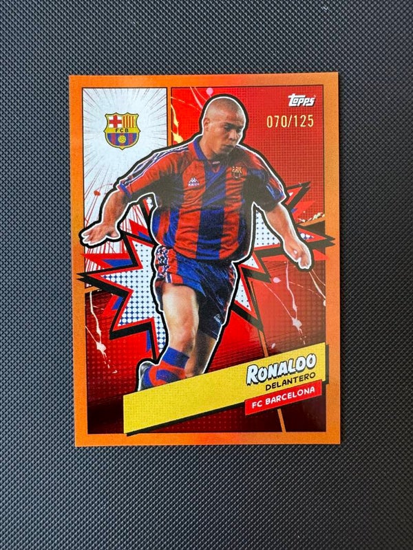 Ronaldo /125 Topps Fan Set 2023 Heroes Orange #BARH-2