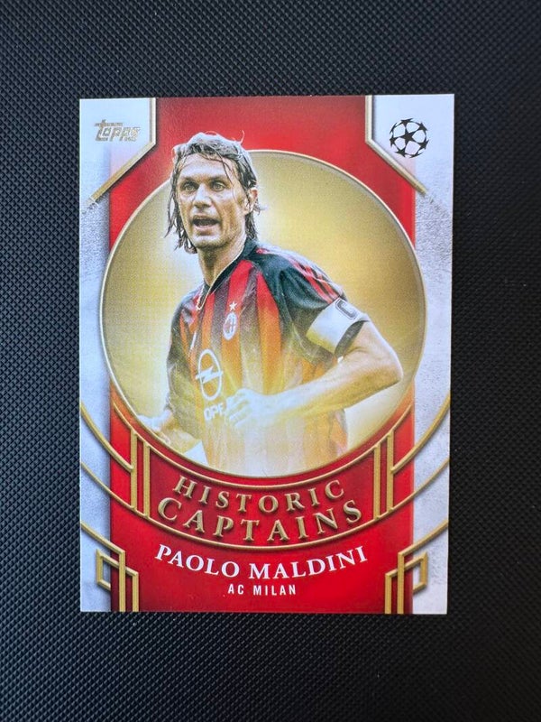 Paolo Maldini Topps UCC 2025 Historic Captains #HC-1 MILAN