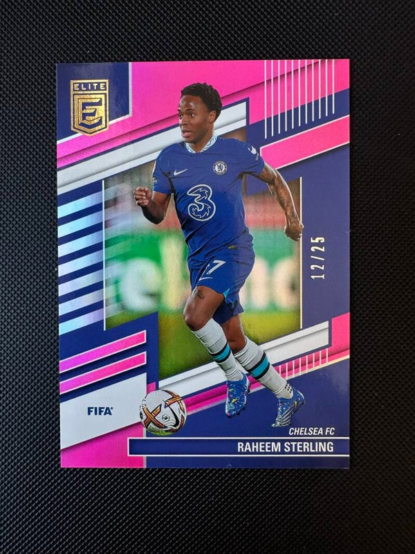Raheem Sterling /25 Panini Donruss Elite Fifa 2022/23 Pink #42