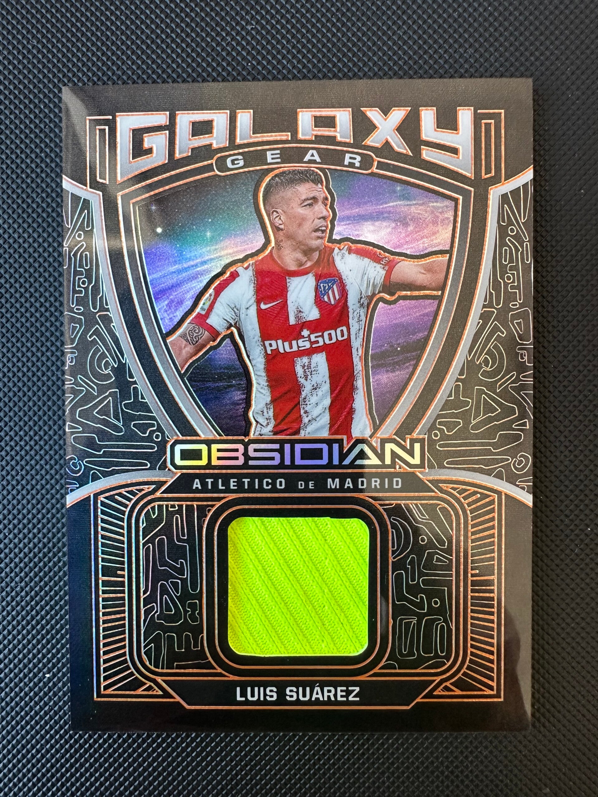 Luis Suárez /50 Patch Panini Obsidian 2021/22 Galaxy Gear #GG-LS