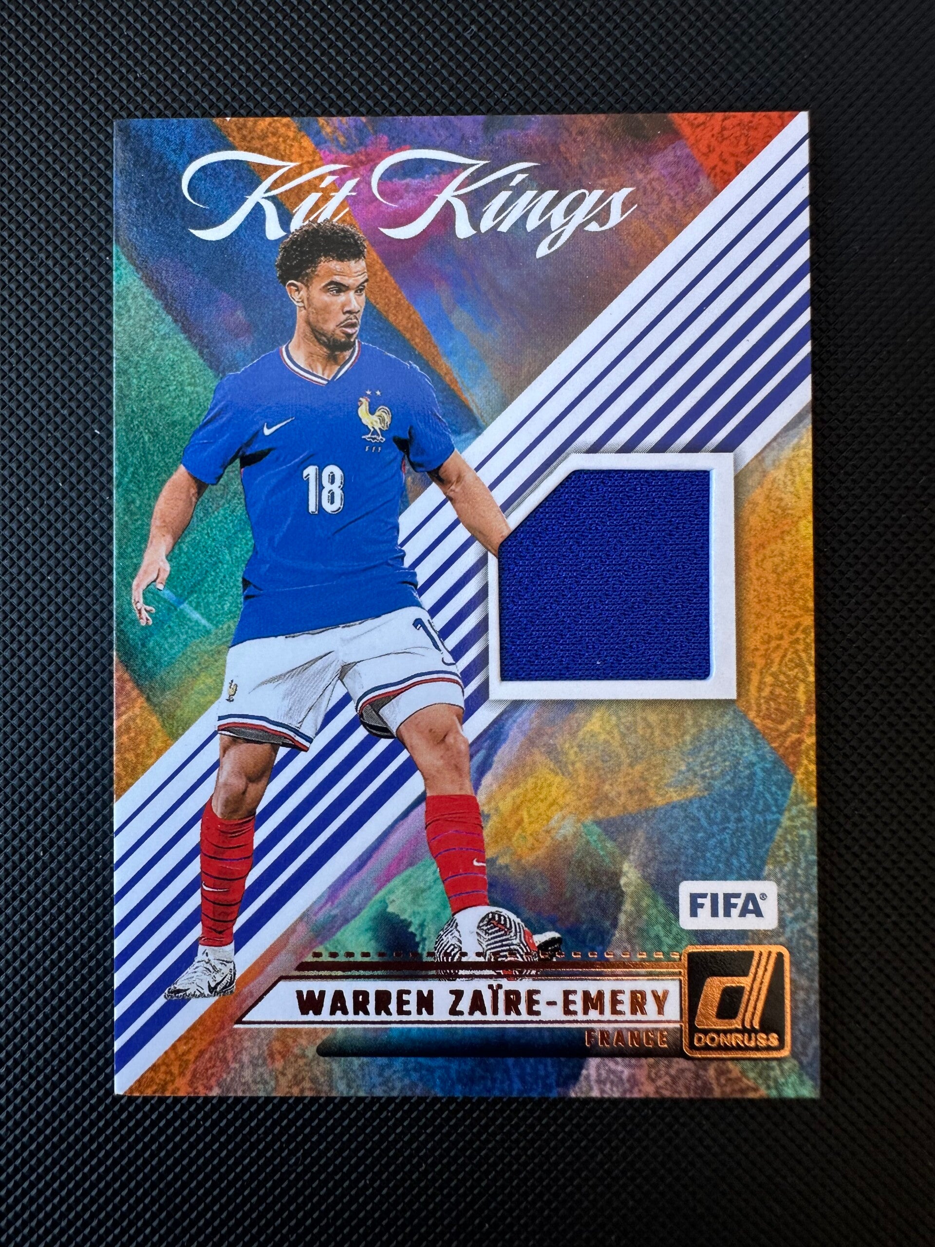 Warren Zaïre-Emery Patch Panini Donruss 2024/25 Kit Kings #KK-WZE