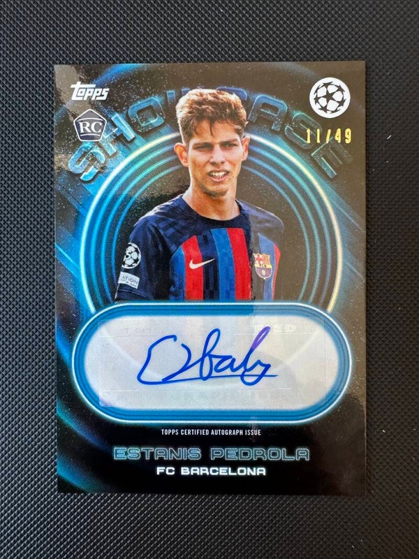 Estanis Pedrola /49 Rookie Auto Topps Showtime 2023