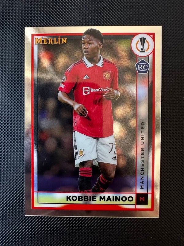 Kobbie Mainoo Rookie Merlin Chrome 2023 #97 MAN. UTD.