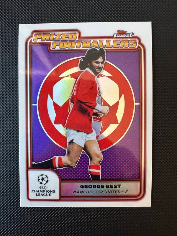George Best Topps Finest 2025 Prized Footballers #PF-23