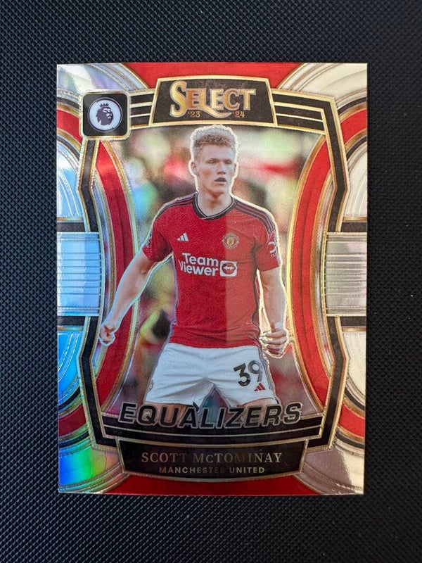 Scott Mc Tominay Panini Select Premier League 2023/24 Equalizers- Prizm #14 MAN. UTD.