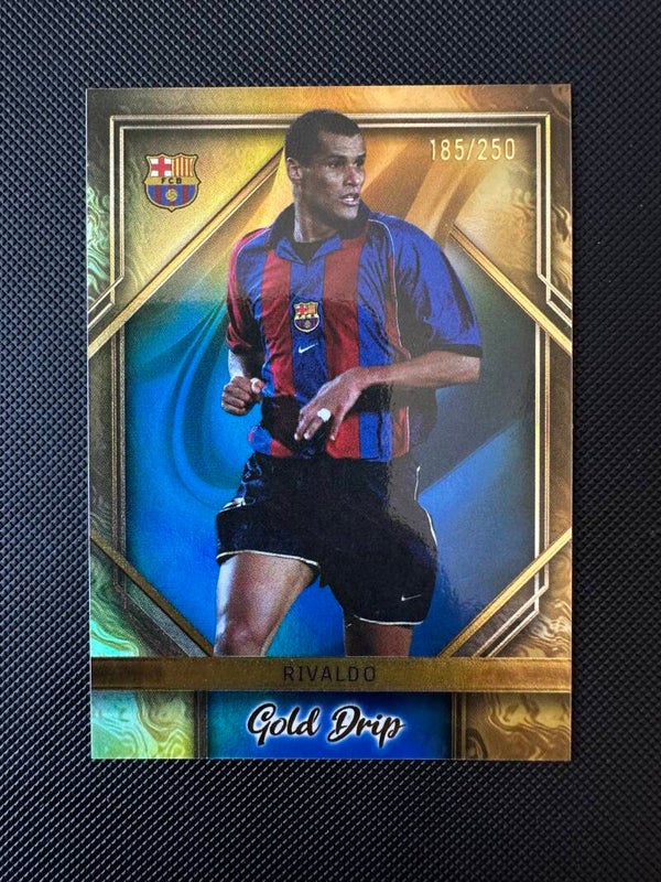 Rivaldo /250 Topps Team Set 2024 Gold Drip Blue #GD-1