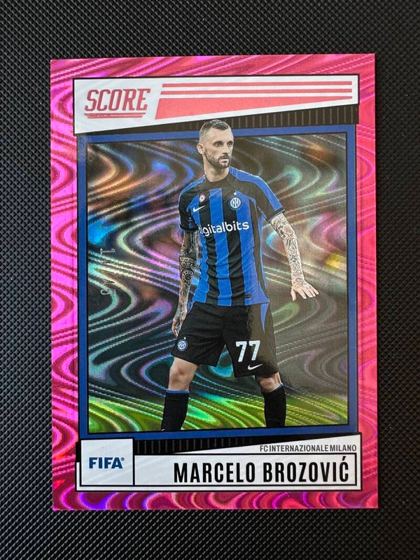 Marcelo Brozović /45 Panini Score Fifa 2022/23 Pink Swirl #68