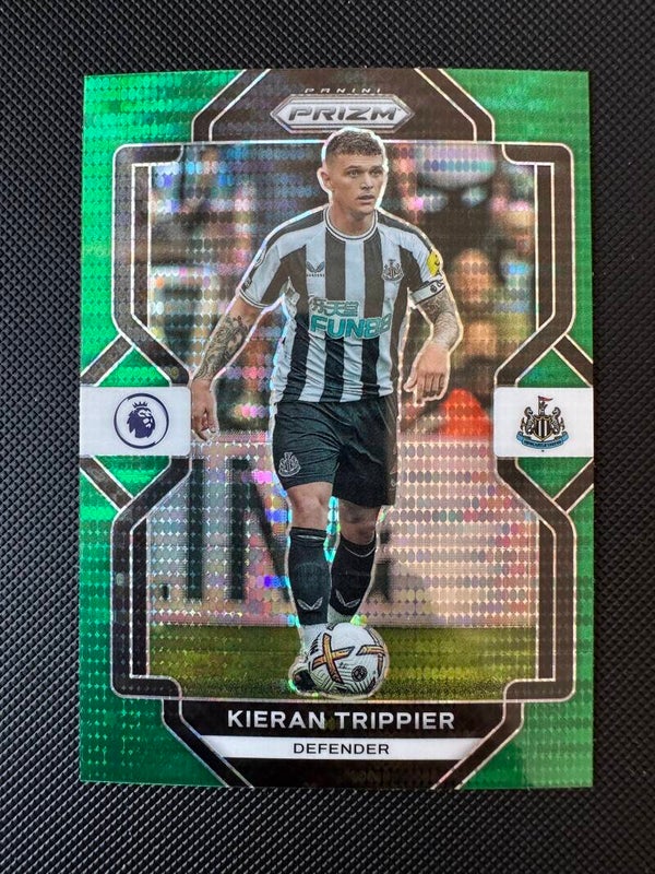 Kieran Trippier Panini Prizm Premier League 2022/23 Green Pulsar- Prizm #177