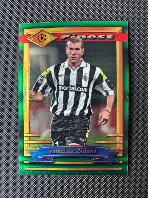 Zinedine Zidane Topps Finest Flashback 2023 #60