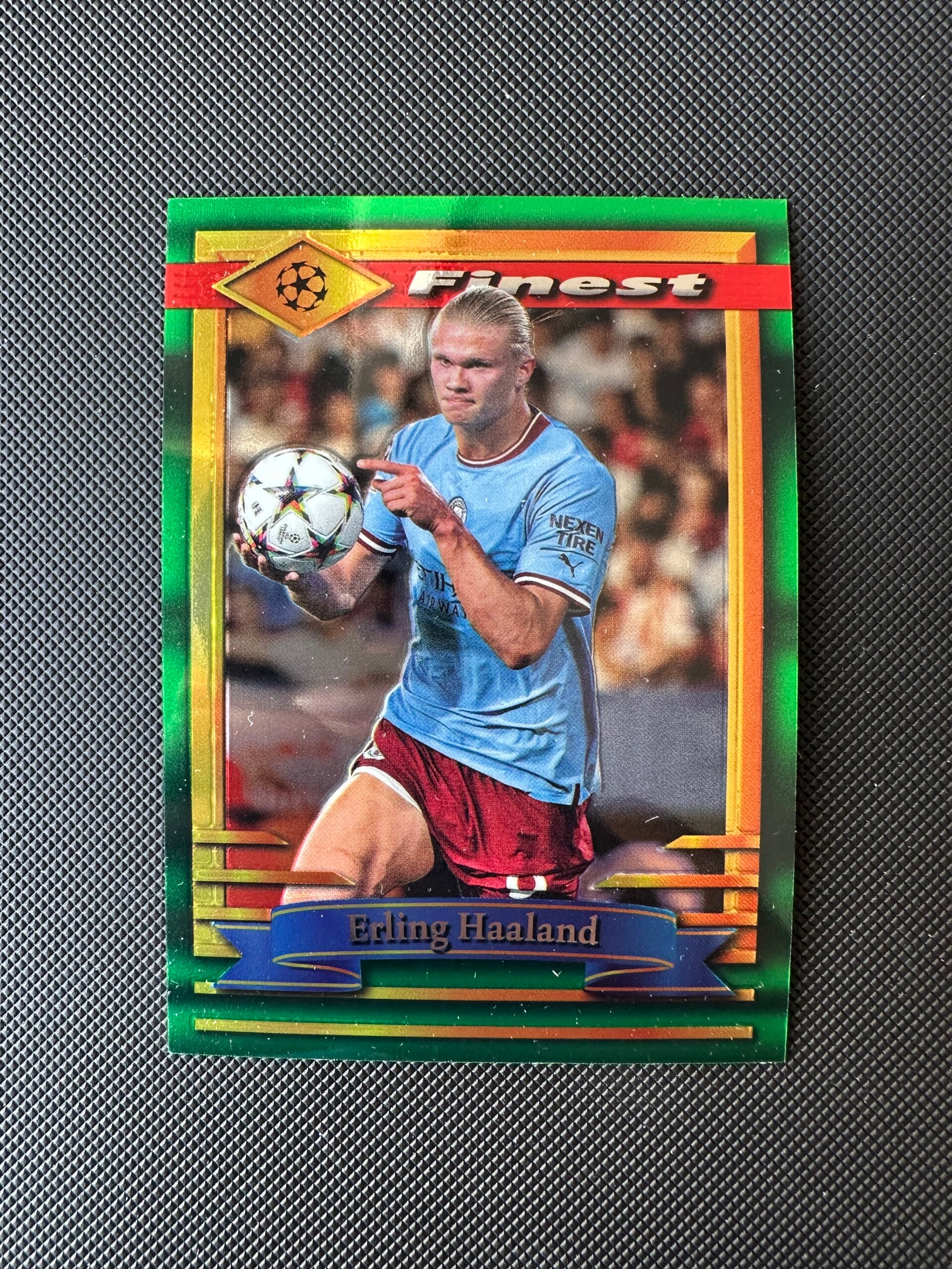 Erling Haaland Topps Finest Flashback 2023 #100