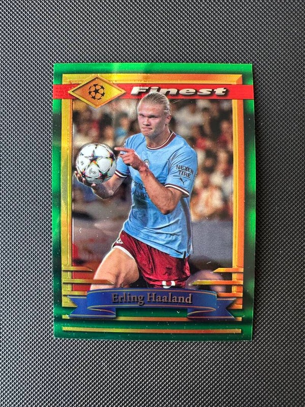 Erling Haaland Topps Finest Flashback 2023 #100