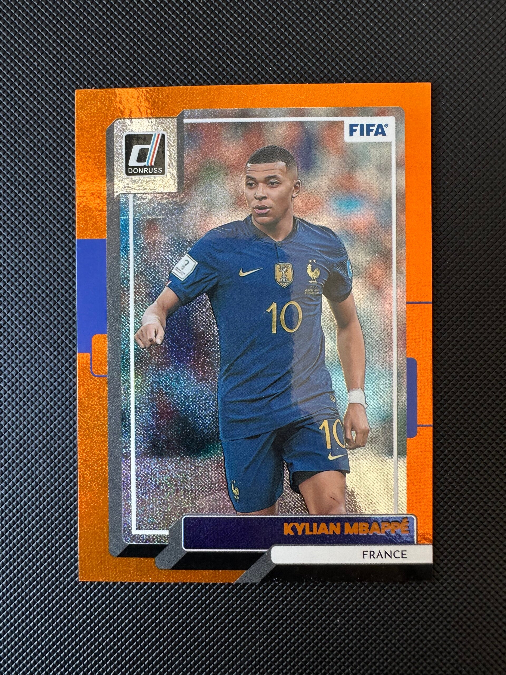 Kylian Mbappe Panini Donruss 2022/23 Orange #51
